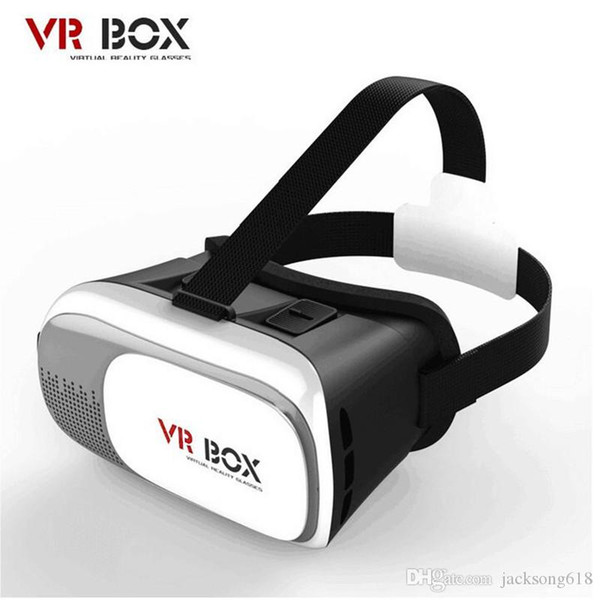 VR Box Headset Virtual Reality 3D Glasses phone Case Google Cardboard Movie for Smart Phone VS Gear wholesale vr case 1080P 1set