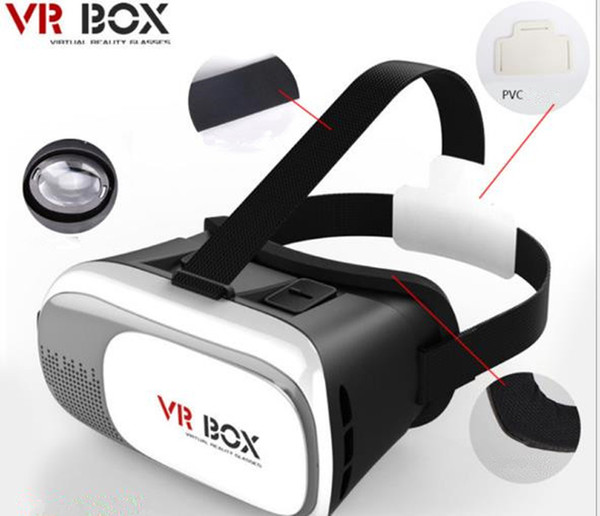 VR Box 2.0 + Gamepad Virtual Reality 3D Glasses Helmet VR BOX Headset For Smartphone 3.5 inch ~ 6 inch with Retail Package