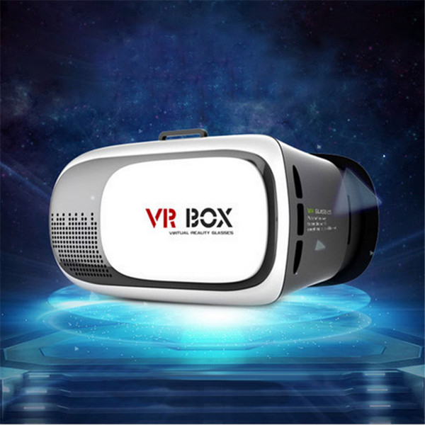 VR Box 2.0 Gamepad Virtual Reality 3D Glasses Helme Headset For Smartphone 3.5 inch ~ 6 inch with Retail Package Wholesale