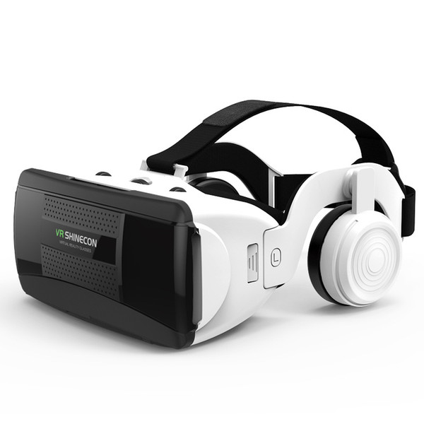 The new private model of magic mirror vr glasses 3D virtual reality headset with HiFi headphones