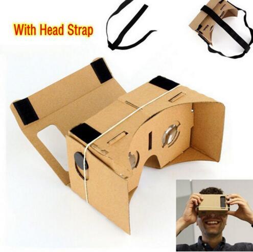 HESTIA DIY Google Cardboard Virtual Reality Glasses VR Mobile Phone 3D Glasses for 5.0