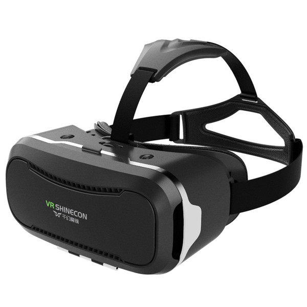 Wholesale- VR SHINECON 2nd VersionVirtual Reality Glasses Headset for 3D Videos Movies Games Compatible with Most 3.5