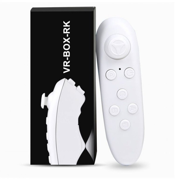 VR-PARK 5th Gen Portable Wireless Bluetooth 3.0 Remote Controller Black Selfie Shutter Mini Gamepad for iOS Android Smartphones