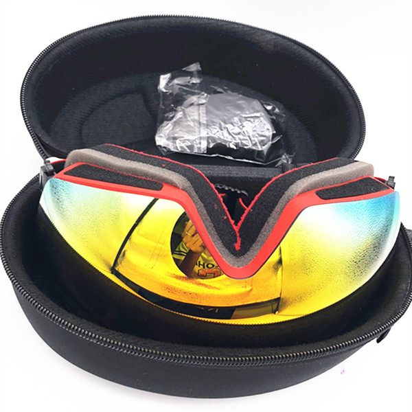 Ski Goggles Layers UV400 Anti-fog Big Ski Mask Glasses Skiing Snowboard Goggles VS 3D GLASSESS