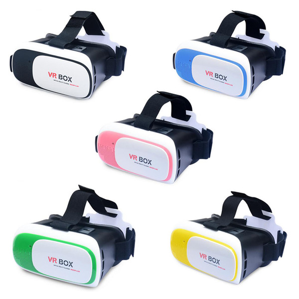 WYJ Head Mount VR BOX Version VR Virtual Reality Glasses Rift Google Cardboard 3D Movie for 3.5