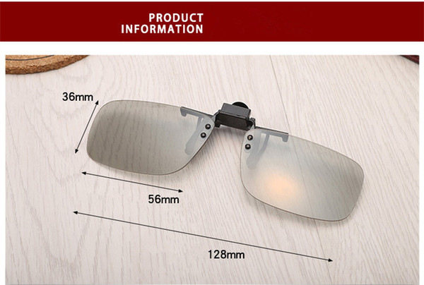 Hot sale!3D eyeglass clip, 3D cinema special for myopia, polarizing, non flashing, three dimensional eyeglasses.