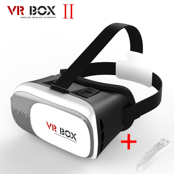 VR Box 2.0 + Gamepad Virtual Reality 3D Glasses Helmet VR BOX Headset For Smartphone 3.5 inch ~ 6 inch with Retail Package