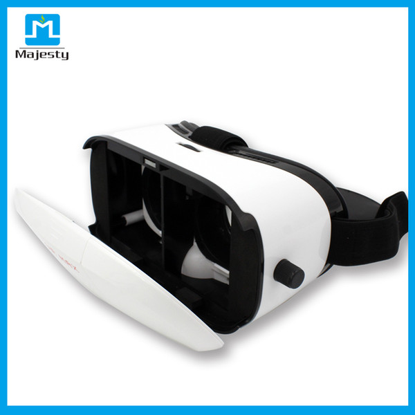 Virtual Reality 3D VR Glasses for iPhone 6 6s Plus Samsung HTC and Other Android Smartphones White vr box 3d glasses