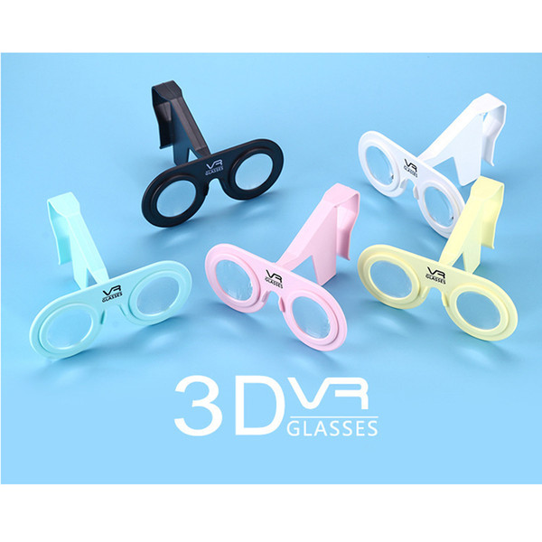 New Arrival Portable Mini VR 3D Virtual Reality Glasses Suitable for 4.0-6.5 DIY Gift