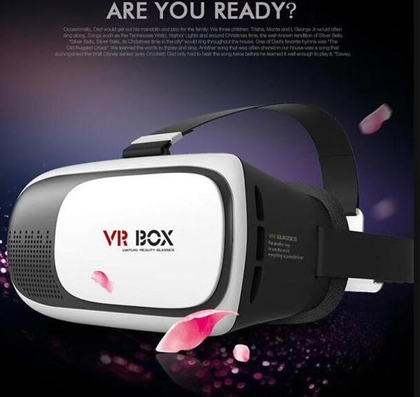 HOT Google cardboard VR BOX II 2.0 Version VR Virtual Reality 3D Glasses For 3.5 - 6.0 inch Smartphone+Bluetooth Controller 1.0 A-XY