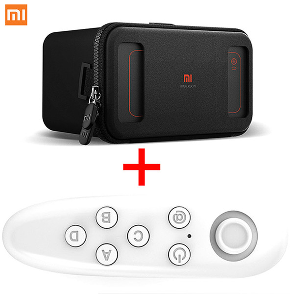 Popular Original Xiaomi VR case Virtual Reality 3D movie Glasses Mi VR Box 3D Virtual Reality Glasses cardboard MI VR For iphone 7