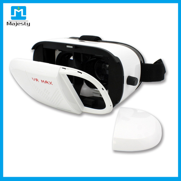 Virtual Reality 3D VR Glasses for iPhone 6 6s Plus Samsung HTC Sony and Other Android Smartphones White vr box 3d glasses