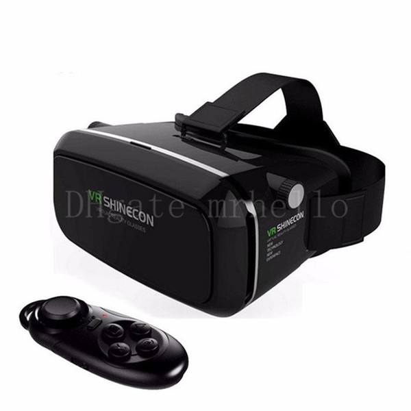 SHINECON VR-BOX VR 4.0 Virtual Reality Glasses Shutter Movie 4.7'' - 6.0 Screen Size'' Smart 3D Glasses + Bluetooth Gamepad Value Pack