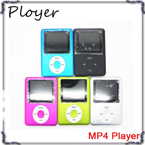 Ultra-High Quality MP3 MP4 Multi Media Video Player Music Player LCD Screen Support FM Radio without TF card With Retail Box DHL