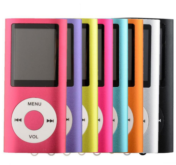 NEW 4th Genera MP3 MP4 Player Slim 4TH 1.8