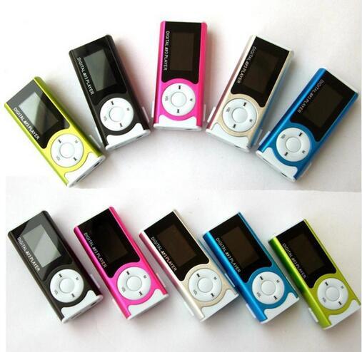 Mini Mp3 Player With LCD Screen Built in Speaker Music Support 2GB 4GB 8GB 16GB 32GB TF card MP3 player