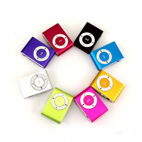 MP3 Colorful Mini Mp3 Music Player Player Micro TF Card Slot USB Sport USB Port With 2GB/4GB TF Card