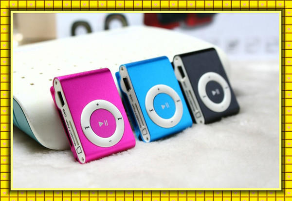 Mini Clip MP3 Player without Screen - Support Micro TF/SD Card 2015 Cheap Sport Style MP3 Music Players VS MP4