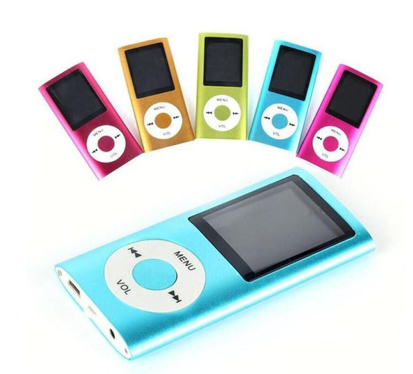 2018 New MP3 MP4 Player 1.8 LCD Video Radio Movie FM Support 8GB 16GB 32GB Micro SD TF Memory Card 4th Generation