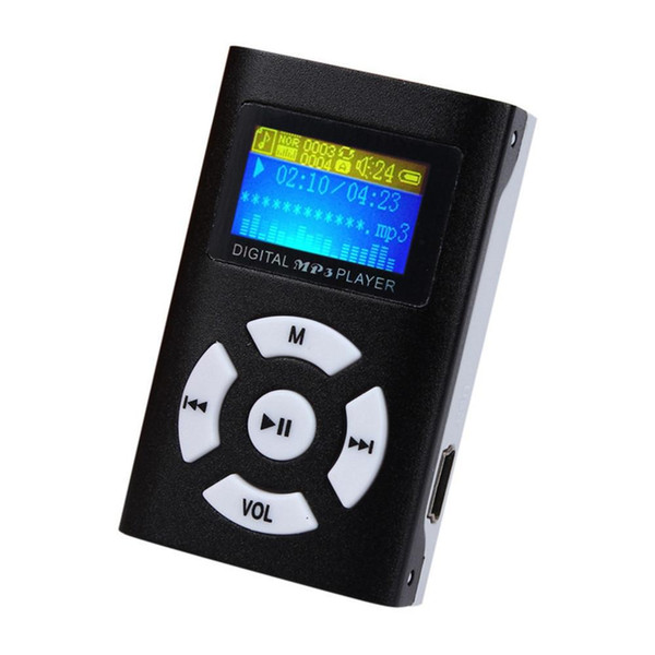 Portable USB Mini MP3 Player LCD Screen Support Micro SD TF Card Portable Fashion