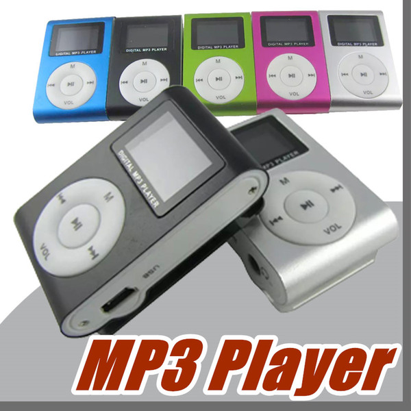 Mini Clip Mp3 player with 1.2