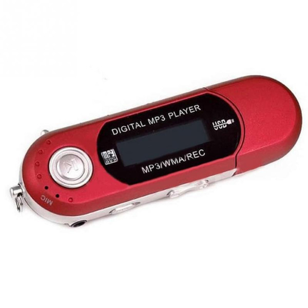 Small MP3 Players car USB 2.0 Flash Drive Memory Stick LCD Mini Sports MP3 Music Player aaa FM Radio Car Gift radio with flash