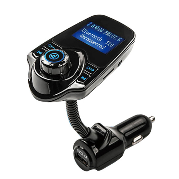 High quality Car Kit MP3 Player Bluetooth Handsfree Wireless Bluetooth FM Transmitter MP3 Player USB LCD Modulator