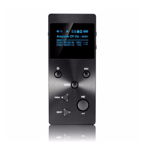 Wholesale- XDUOO X3 mp3 player Professional Lossless HIFI Music MP3 Music Player With HD OLED Screen Support 256GB TF Card Free Shipping