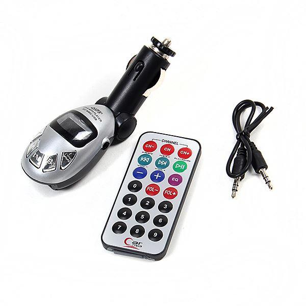 New Car MP3 Player Foldable FM Transmitter radio Remote control usb disc sd card High Quality