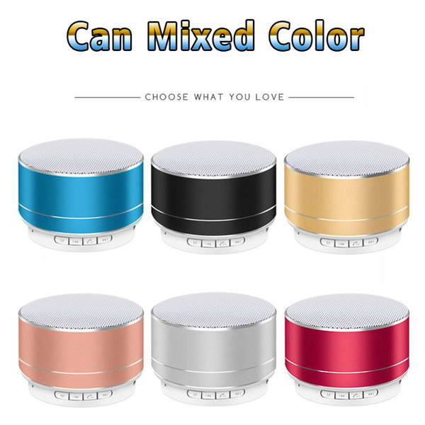 A10 Bluetooth mini speaker LED Flash Lighting Portable Wireless Bluetooth mini Speaker For Android IPhone With Retail Box