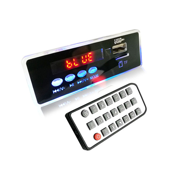 LED Night Light Newest Bluetooth MP3 Decoding Board Module w/ TF Card Slot / USB / FM APE FLAC Remote Decoding Board Module