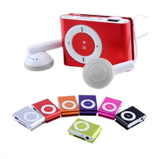 2018 1-32GB Support SD TF Portable Mini Clip Metal USB MP3 Music Media Player Reproductor Mp3 Manual de usuario