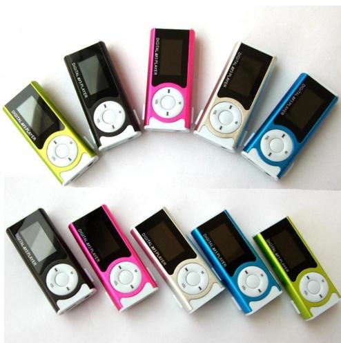 Best selling mini mp3 player with LCD screen built in speaker music Support 2GB 4GB 8GB 16GB 32GB TF card MP3 player