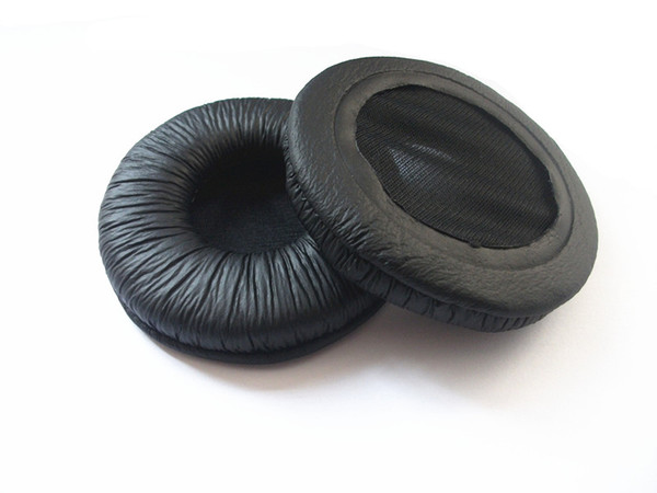 75mm Leatherette headset Ear Cushions ear pads 4pcs/lot free shipping