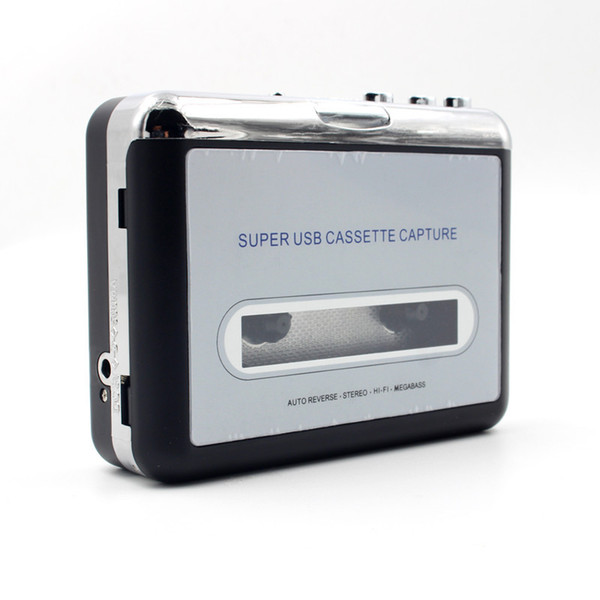 Original Portable USB Tape Cassette to MP3 Digital Converter Capture Stereo Audio Music Player