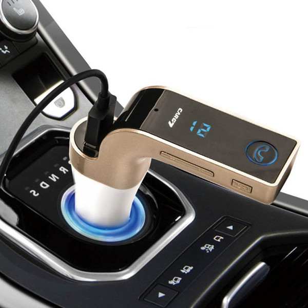 Car MP3 Bluetooth Music Adaptado Handsfree Bluetooth FM Transmitter USB Cargado for iPhone Samsung SD MMC Car Kit MP3 Player