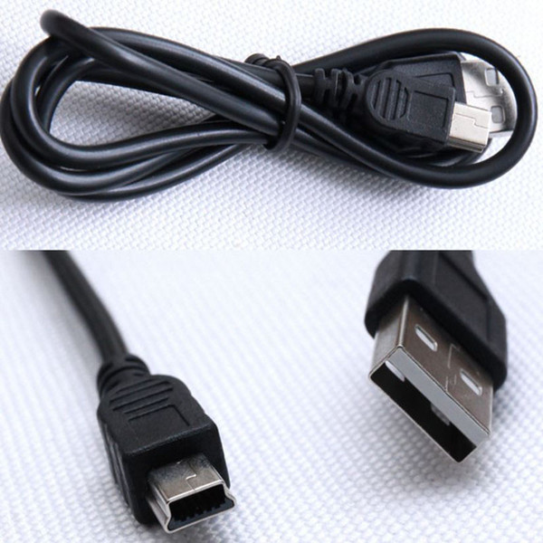 USB 2.0 A to Mini B 5pin Male Data Charger Cable for MP3 MP4 GPS Camera,100pcs/lot Free china post