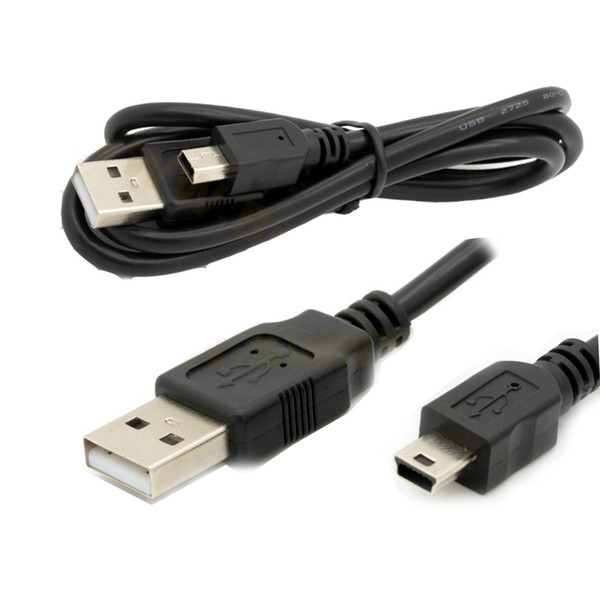 80cm USB 2.0 A TO MINI B 5-PIN 5 pin V3 USB Charging cable cord Lead for MP3 Mp4 Data Charger Cable adapter DHL FEDEX EMS FREE SHIPPING