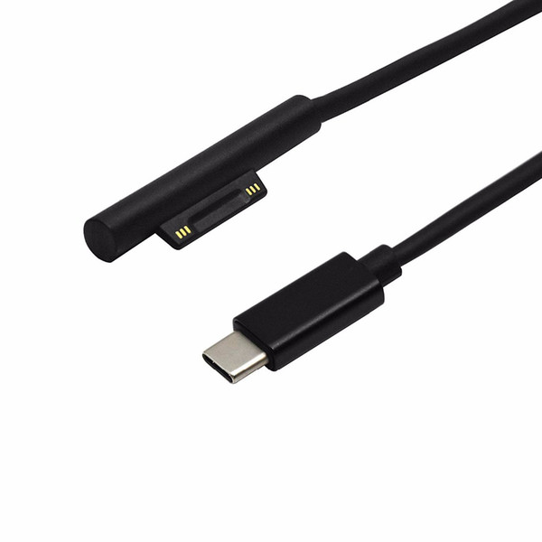 USB-C Charging Cable Compatible for Microsoft Surface Pro 3/4, 15V PD Charging Works with PD Power Supply-1.8Meters