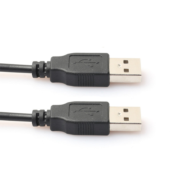 MP3vovotrade 0.8M USB 2.0 Type A Male to A Male Cable Hi-Speed 480 Mbps Black Factory Price Drop Shipping