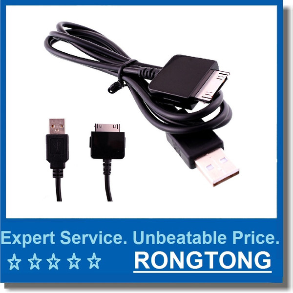 USB Data Sync Charger Cable For Microsoft Zune HD MP3 USB Charger Charging Cable for MP3 Player 1m black