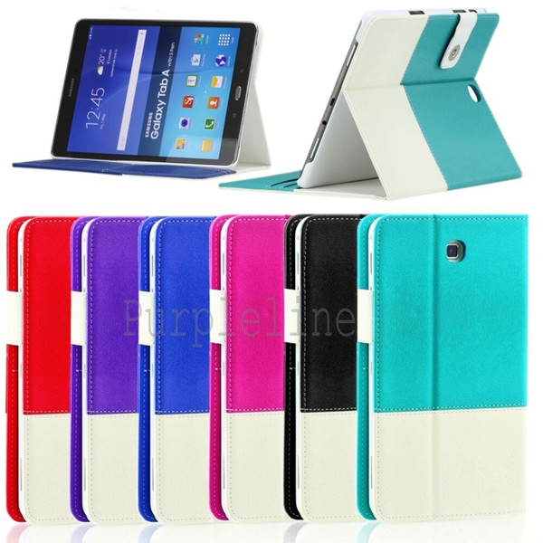 Leather Case Cover for Samsung Galaxy Tab A 8.0/9.7 Tablet Auto Sleep/Wake