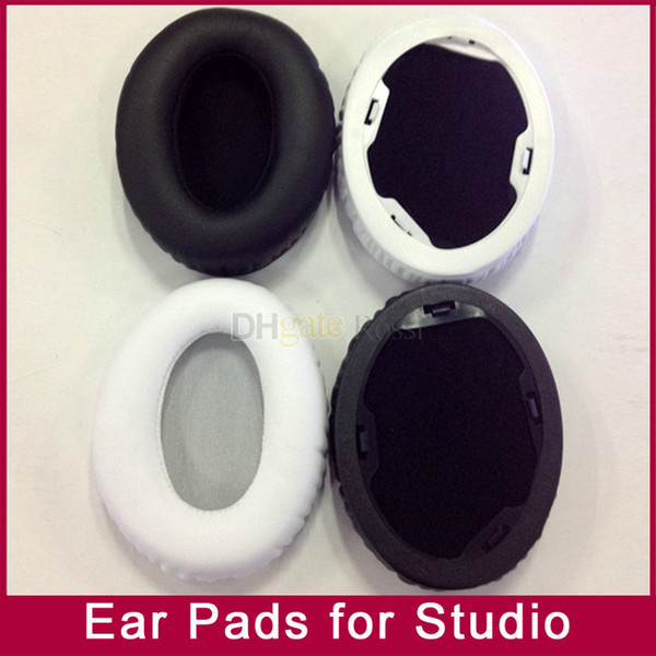 Ear pads earpad cushion foam pad cover repalacement for MP3/4 player Studio1.0 V1.0 cushions studio1.0 wireless headphones Black White color