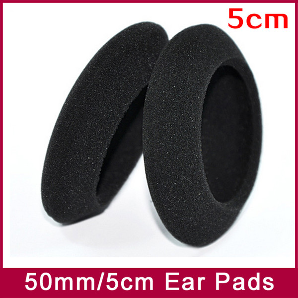 EarPads Foam Pad Sponge cushion cover Diameter 50mm 5cm for PP PX100 PX200 PX100II PX200II PX300 headphone earphones 3pairs/lot