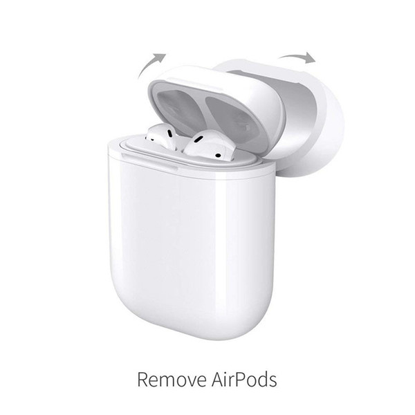 Wireless Charge Case For Airpods QI Standard Airpods Wireless charging Receiver Cover Compatible With Any Wireless Charger