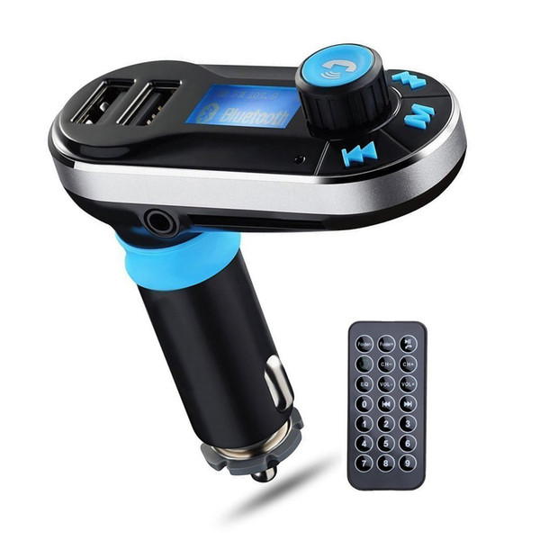 3-in-1 Universal Car Kit MP3 Player FM Transmitter AUX Wireless Car modulator radio 2 USB Car Charger + Remote Control BT66