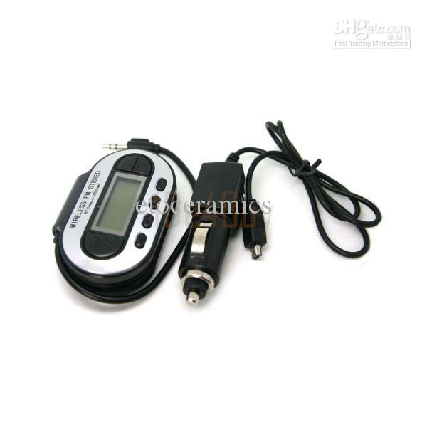 High Quality LCD Car Wireless FM Transmitter for MP3/MP4/iPod Stereo Radio