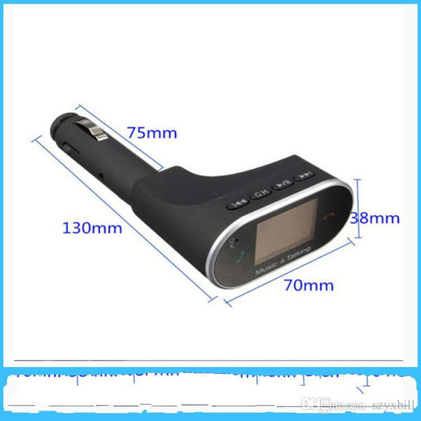 630 c automotive bluetooth FM hands-free car cigarette lighter type electronic car card mp3