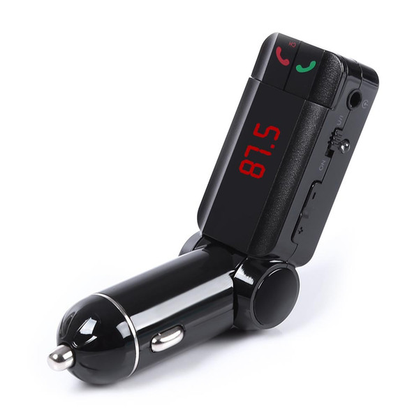 2016 New Arrival Top Fashion Mp3/wma 0.086 Kg Transmissor Fm Bc06 Bluetooth Car Charger Bt Mp3 Mp4 Player Mini Dual Port Aux Fm Transmitter