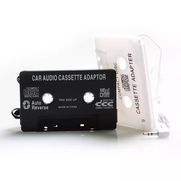 3.5mm Aux Car Audio Cassette Tape Adapter Converter for MP3 CD DVD Player Connector Stereo Universal Cassette Adapter Universal Car Cassette